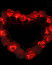 Red rose / 1.5m 10 leds
