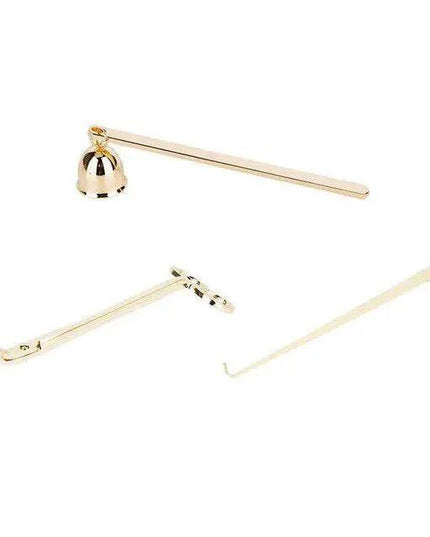 Elegant Stainless Steel Candle Snuffer Set with Mirror Finish