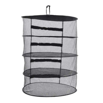 4-Layer Space-Saving Herb & Plant Drying Rack - Collapsible Design - Très Elite