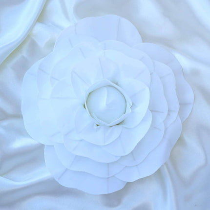 AliKopy 4 Pack 12" Large Real Touch Foam Roses - DIY Craft Flowers