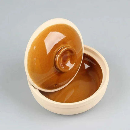 400ml Ceramic Clay Cooking Pot - Culinary Essential for Gourmet Delights - Très Elite