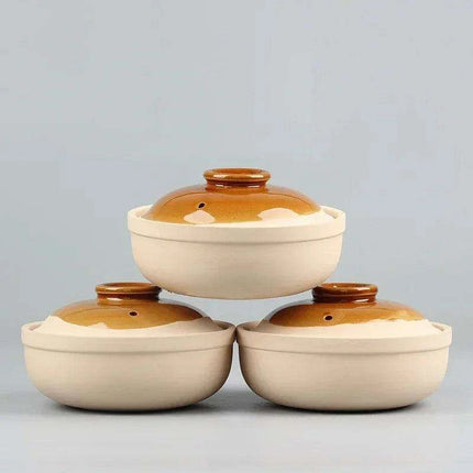 400ml Ceramic Clay Cooking Pot - Culinary Essential for Gourmet Delights - Très Elite