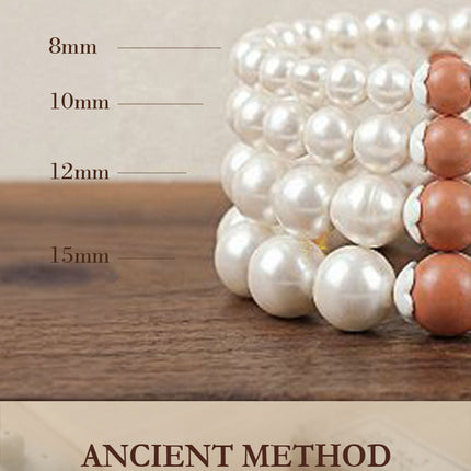 Ginseng, Lotus & Goji Berry Herbal Bracelet, TCM Botanical | Très Elite