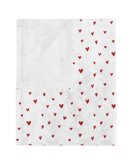 Winter Wonderland Luxe Velveteen Fleece Throw by Maison d'Elite