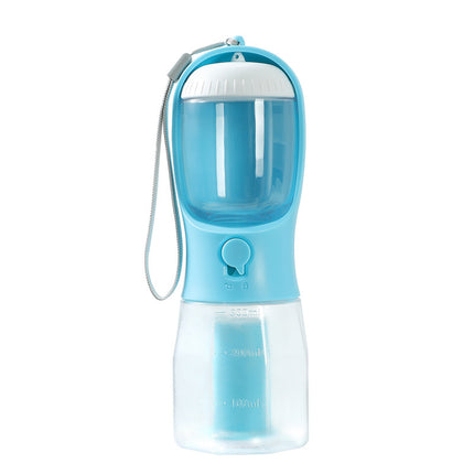 Dog Water Cup Drinking Food Garbage Bag Three-in-one Portable Small Mu