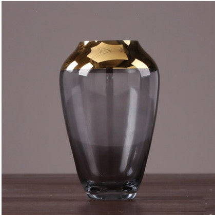 Phnom Penh Glass Vase European Blown Ornament Hanging Vase 26cm