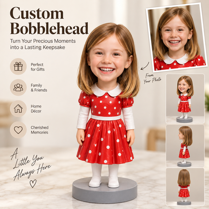 Custom Clay Figurine Store Personalized Bobblehead - Handmade Full Bod