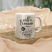 Luxe Metallic Coffee and Friends Mug - Silver/Gold Edition for the Holidays