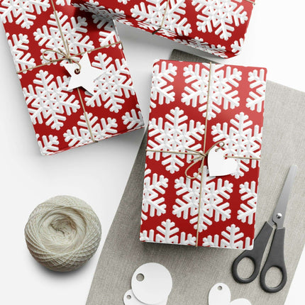 Elegant 3D Holiday Gift Wrap Set - Premium USA-Made Wrapping Paper for Modern Gifting