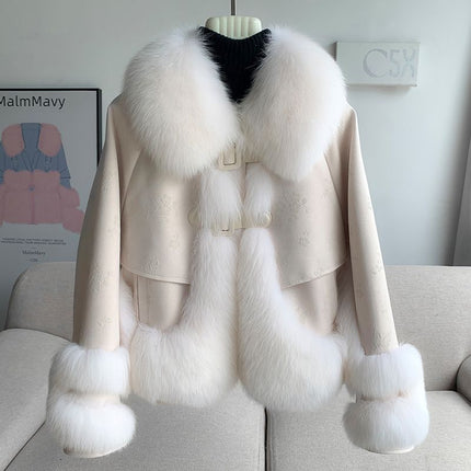 Peekaboo Studio Women's Thickened Warm Winter Jacket - Stylish & Cozy
