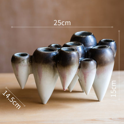 Suspended Ceramic Vase For Hydroponic Decoration Countertop Vase