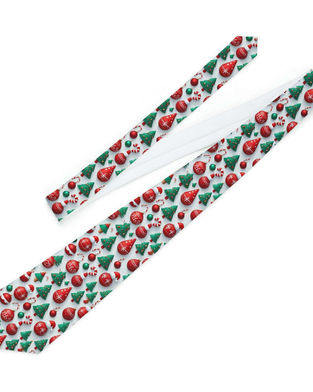 Festive Polyester Neck Tie for a Stylish Christmas Celebration