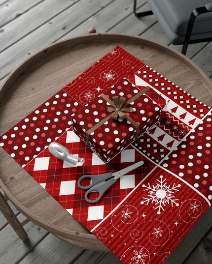 Elegant Customizable Christmas Gift Wrap - Premium Matte & Satin Finishes Made in the USA