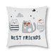 Chic Water-Resistant Floral Cushion Covers for Stylish Outdoor Comfort - Easy Care Zipper Closure