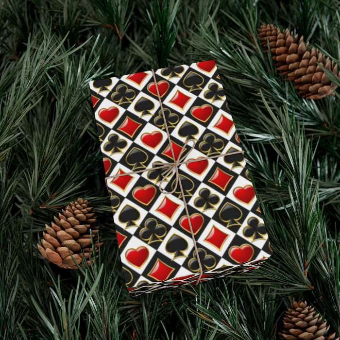 Elegant Personalized Chess Cells Gift Wrap - Artisan Crafted in the USA