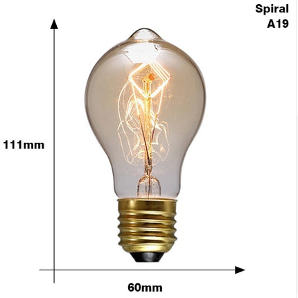 Peekaboo Studio Edison Bulb E27 40W ST64 Retro Filament Lighting