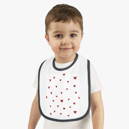 Stylish Baby Fleece Feeding Bib - Soft, Cozy, and Practical for Mealtime