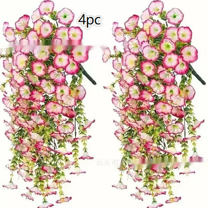 Peekaboo Studio Morning Glory Rattan Wall Hanging - Outdoor Decor, Boh