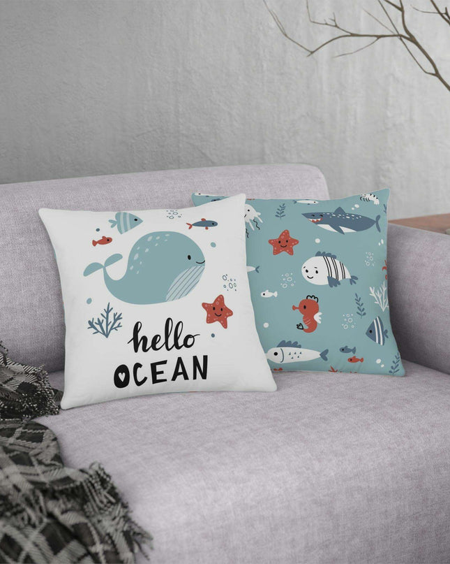 Colorful Weatherproof Floral Pillow Set for Stylish Outdoor Living