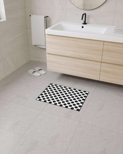 Personalized Polka Dot Area Rug: A Stylish Home Accessory