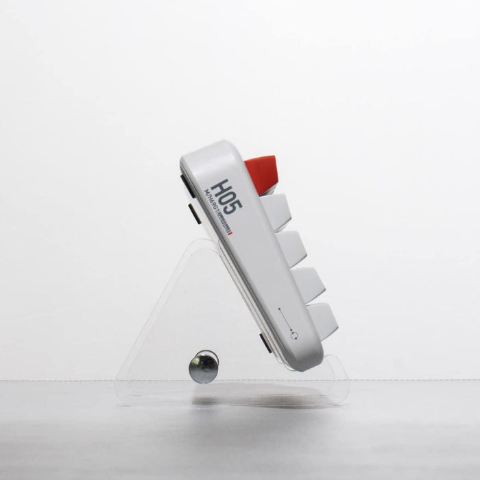 Elegant Clear Acrylic 3-Tier Keyboard Organizer Stand