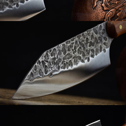 Fish Fillet Knife with Rosewood Handle — 5Cr15MOV Steel, 26.5 cm Full Length