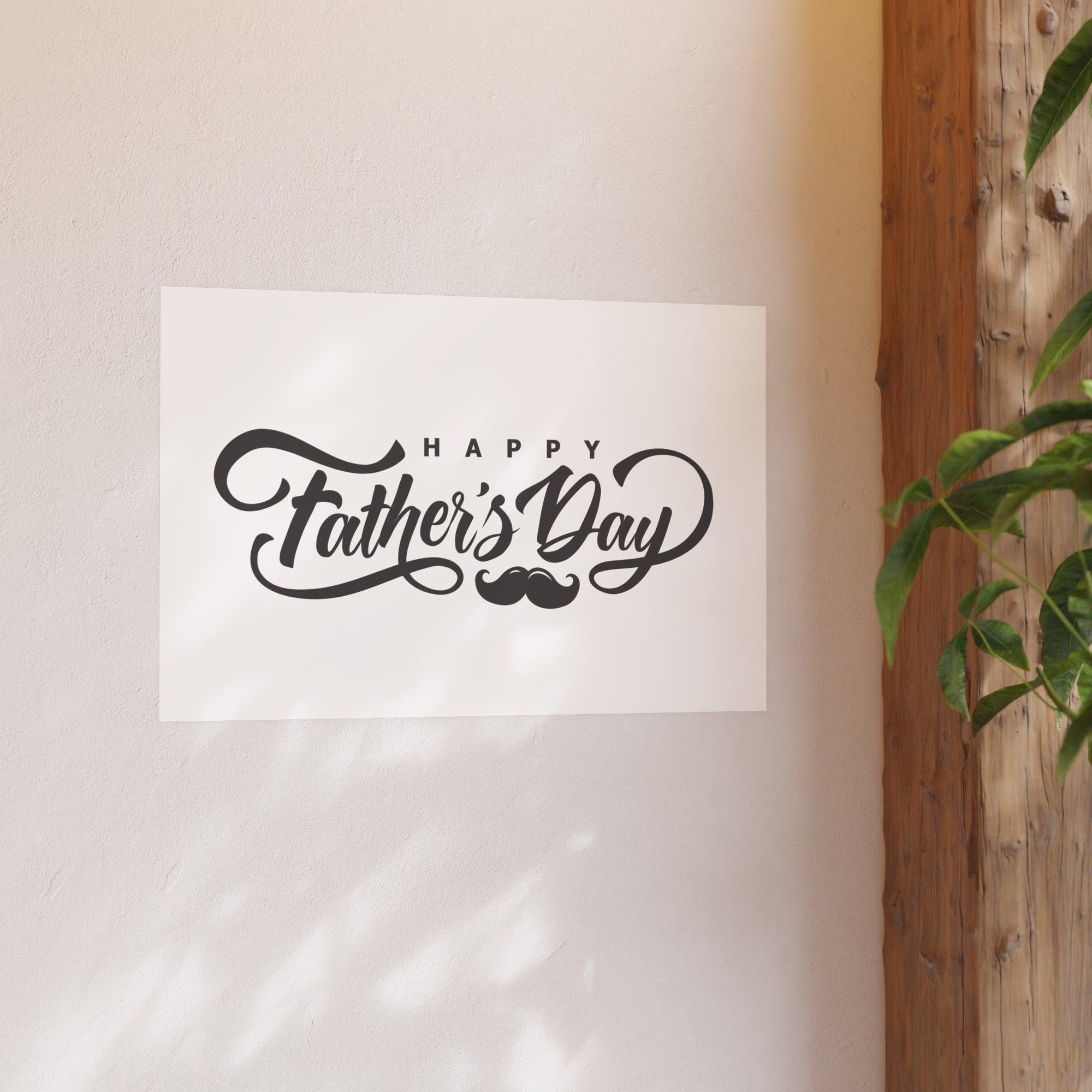 Father's Day Satin and Archival Matte Posters-Poster-Printify-60" x 40" (Horizontal)-Satin-Très Elite