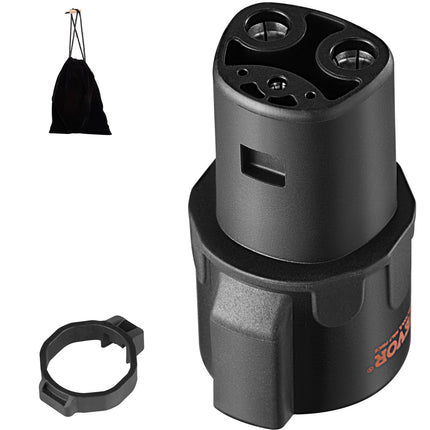 VEVOR J1772 to Tesla Charger Adapter - High Compatibility & Durable De