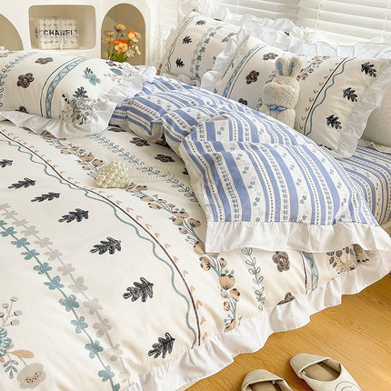 Peekaboo Studio Fashion Cotton Quilt Cover - Soft, Durable for Dormito