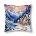 Water-Resistant Polyester Outdoor Pillows with Hidden Zipper