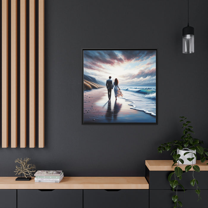 Beach Serenity - Elite Canvas Art Frame
