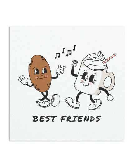 Elegant 18K Gold-Plated Best Friends Necklace Set with Personalized Gift Boxes