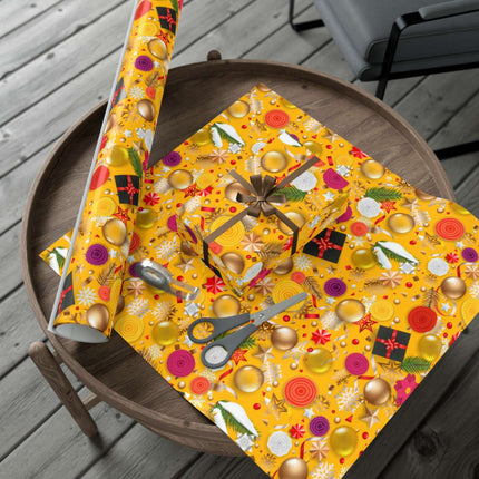 Exquisite 3D Luxury Christmas Gift Wrap Collection: Matte & Satin Options