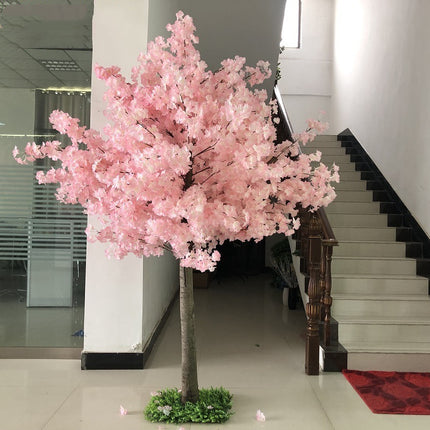 Peekaboo Studio Artificial Cherry Tree - Realistic Faux Plant Decorati