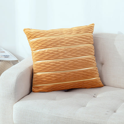 Simple Luxury Striped Velvet Pillow Cover Pillow Cushion Cover Pillow