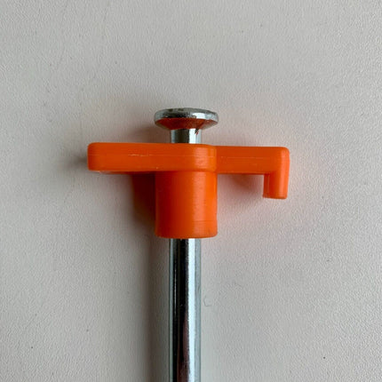 Peekaboo Studio 20x Heavy Duty 25cm Rock Pegs - Hi-Vis Hook Top