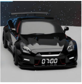 Supercar Alarm Clock with Engine Sounds & LED Lights | Très Élite