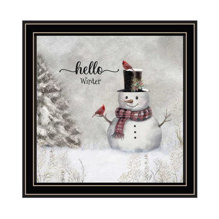 Robin Lee Viera 2-Piece Winter Peace On Earth Framed Wall Art Set
