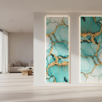 High Grade Mural Atmosphere Lamp In Corridor