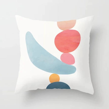 Abstract geometric portrait pillowcase home sofa cushion pillow cushio