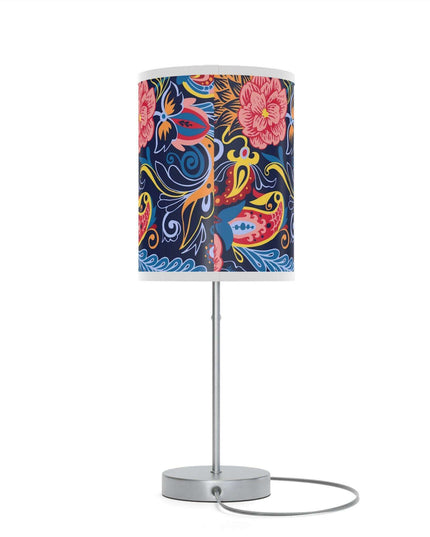 Sophisticated Customization: Maison d'Elite Steel Base Table Lamp with Tailored Trim & Plug Options