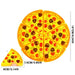 Creative Pizza Slice Cutting Play Set for Kids' Imaginative Learning and Fun