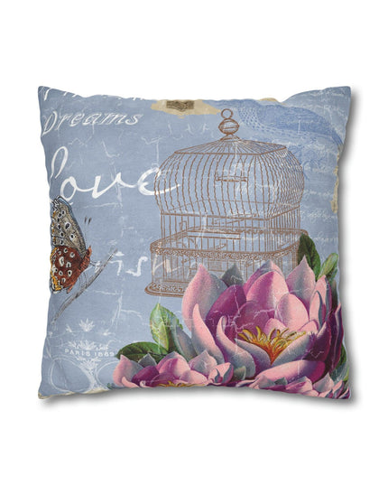Elegant Shabby Chic Throw Pillow Cover - Enhance Your Home Decor
