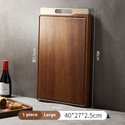 Solid Wood Cutting Board Anti Mildew Antibacterial Kitchen Chopping Board