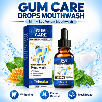 Damaged Gum Repair Care Gel Serum – Soothes Sore Gums & Deep Cleans Teeth