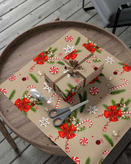 Elegant Custom 3D Holiday Gift Wrap Collection - Artisan-Made in the USA
