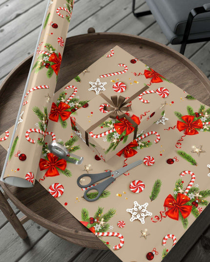 Elegant Custom 3D Holiday Gift Wrap Collection - Artisan-Made in the USA