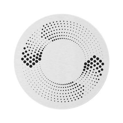 Vibrant Chenille Watercolor Round Area Rug - 5x5 Feet by Maison d'Elite