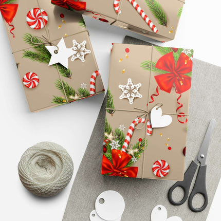 Elegant Custom 3D Holiday Gift Wrap Collection - Artisan-Made in the USA