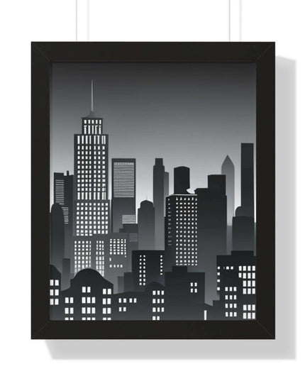 Eco-Chic Luxe Vertical Art Print with Sustainable MDF Frame